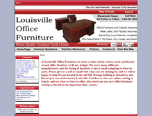 Tablet Screenshot of louisvilleofficefurniture.com